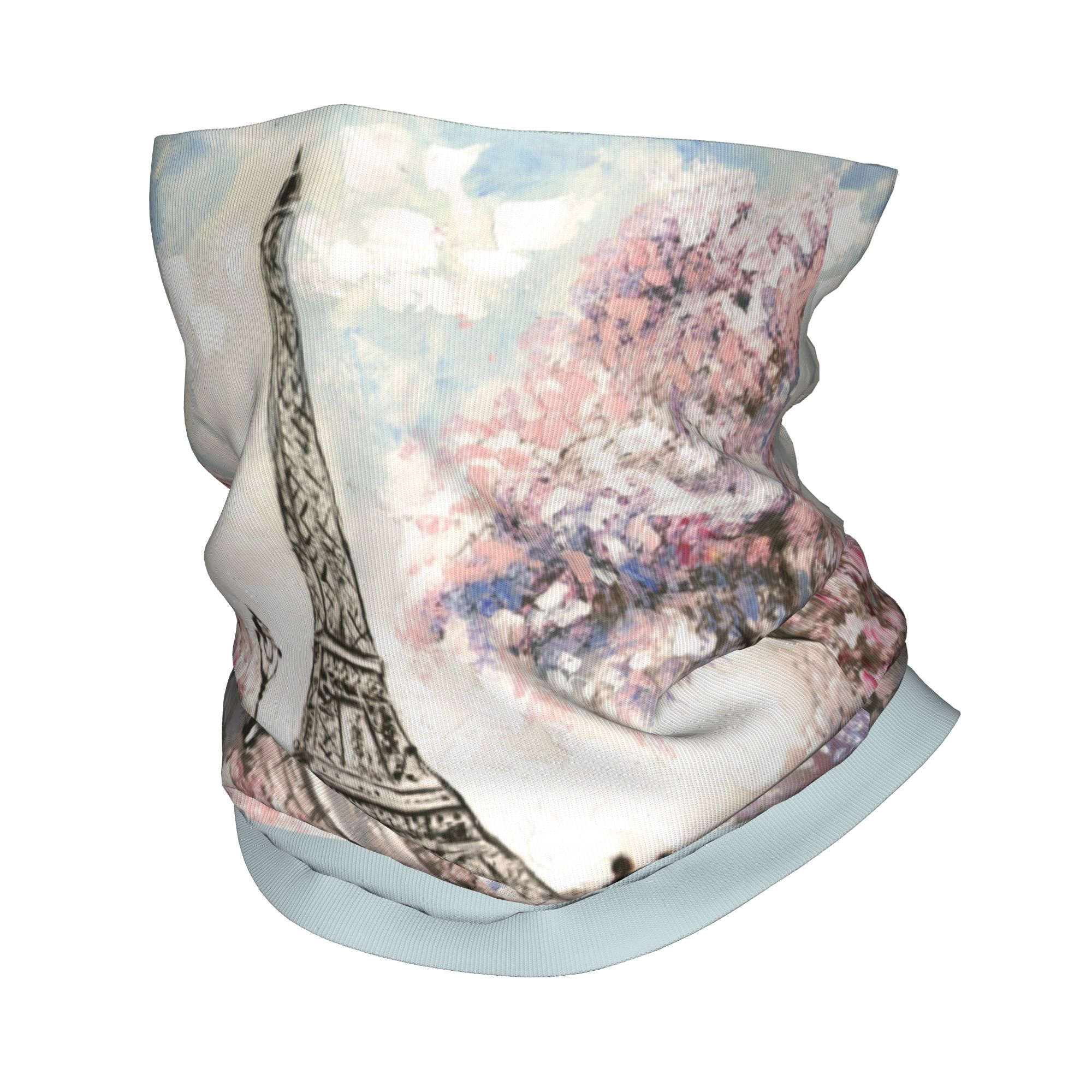 Paris Fashion Men - Aangepaste Eiffeltoren Parijs Bandana Winter nekwarmer