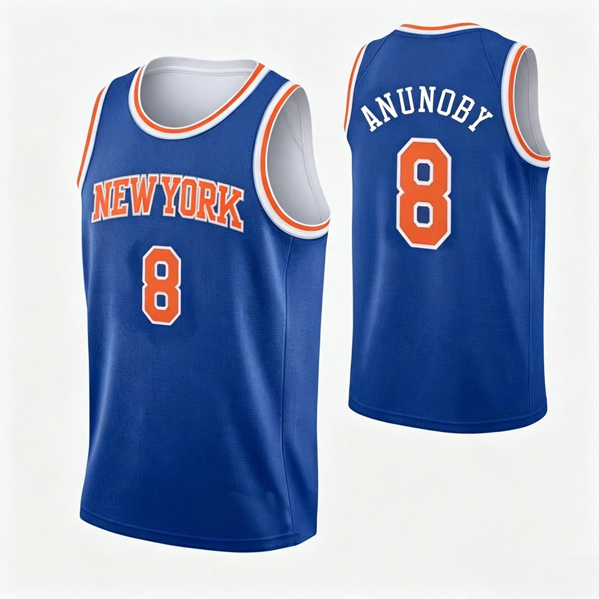 York Men'S Fashion - Mannen Anunoby # 8 New York