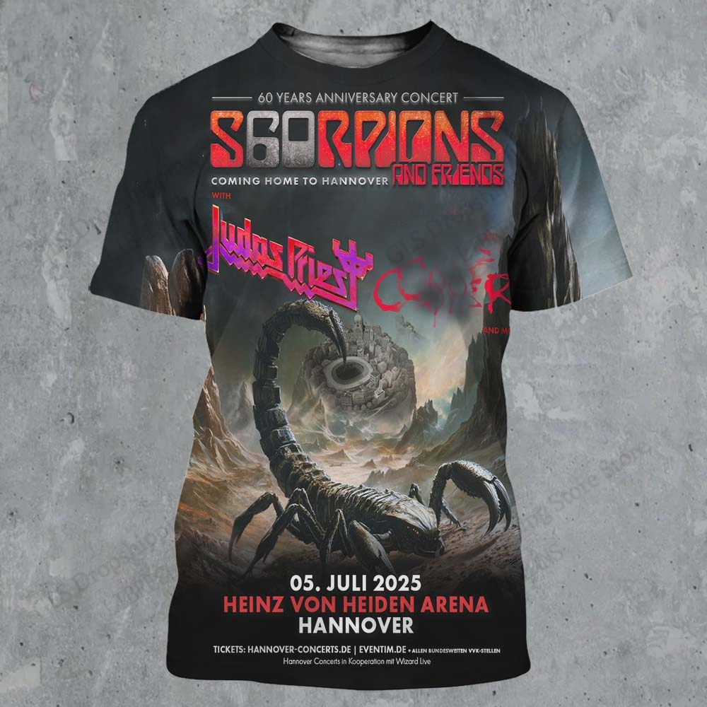 Men'S Fashion Over 60 - Nieuwe Rockband Scorpions 60 Jaar Tour