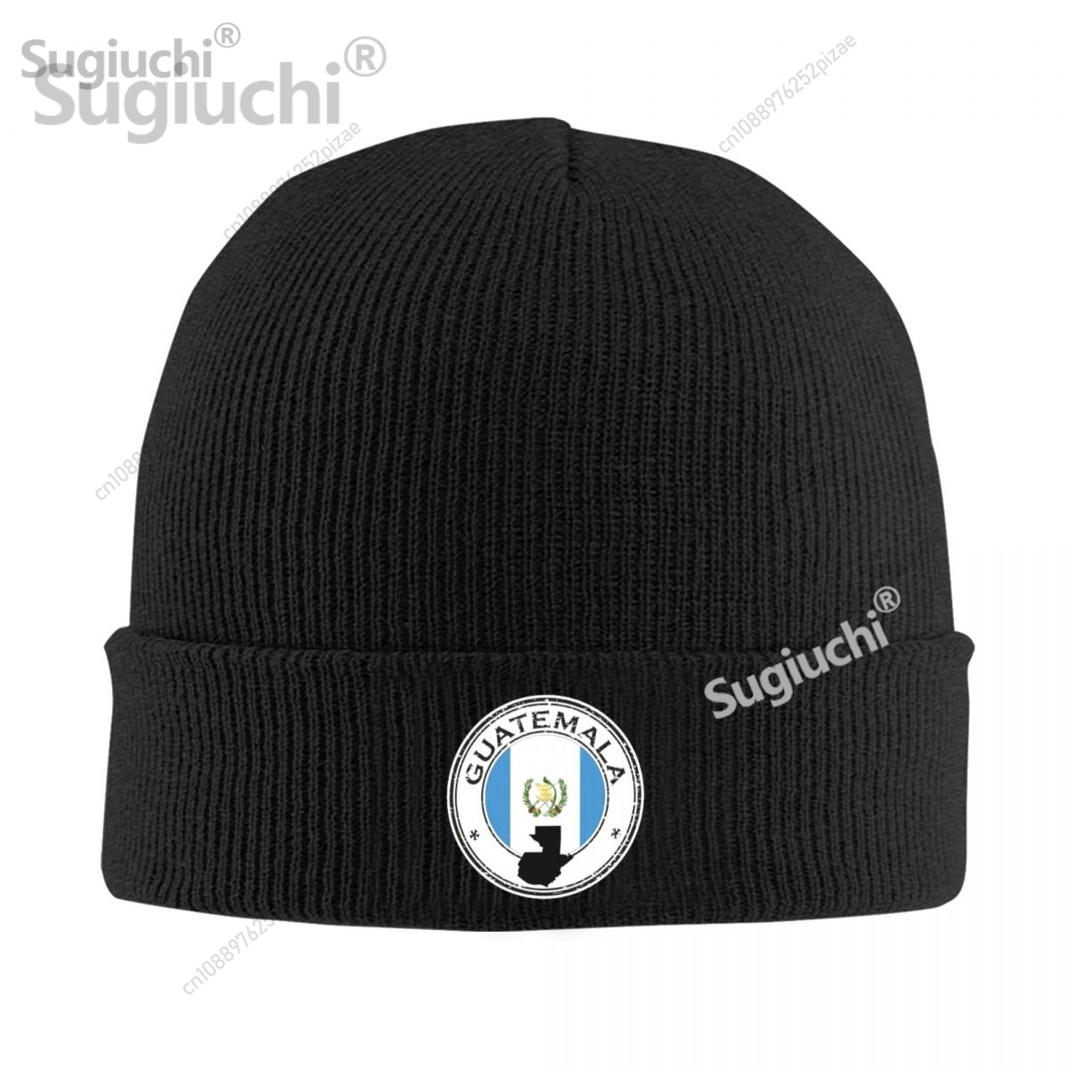 Men'S Fashion Guatemala - Guatemala Vlag Met Kaart Beanie Motorkap