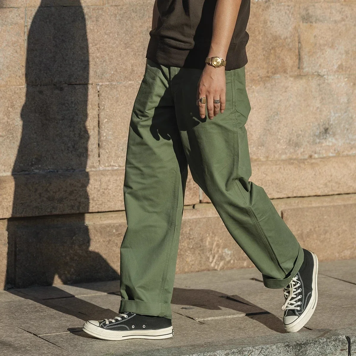 Chino Pants Men - Bronson 1944 Officier Chino 11oz katoenen