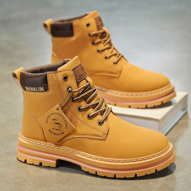 Men'S Fashion For 45 Years Old - Klassieke Heren Hoge Laarzen Hoge Kwaliteit