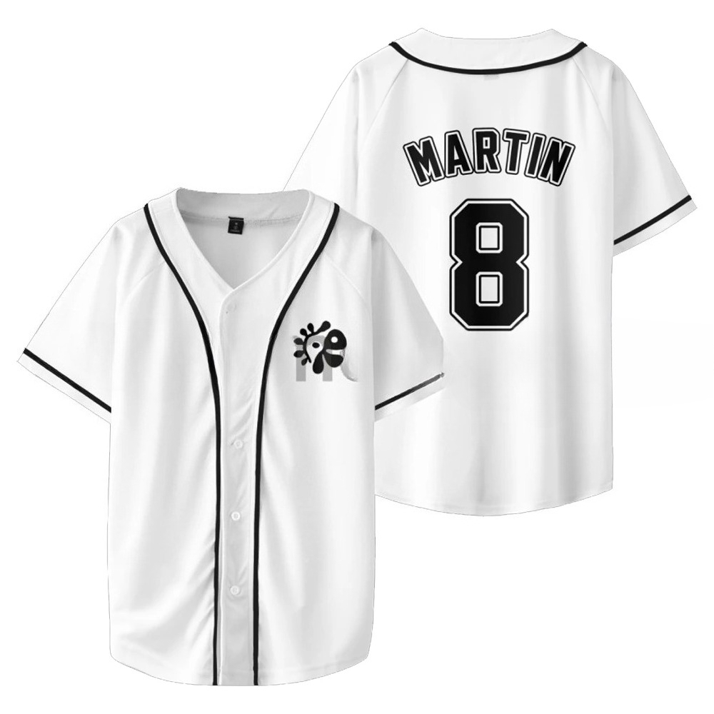 Mens Fashion Baseball Jersey - Kpop CORTIS Merch T-shirt met korte