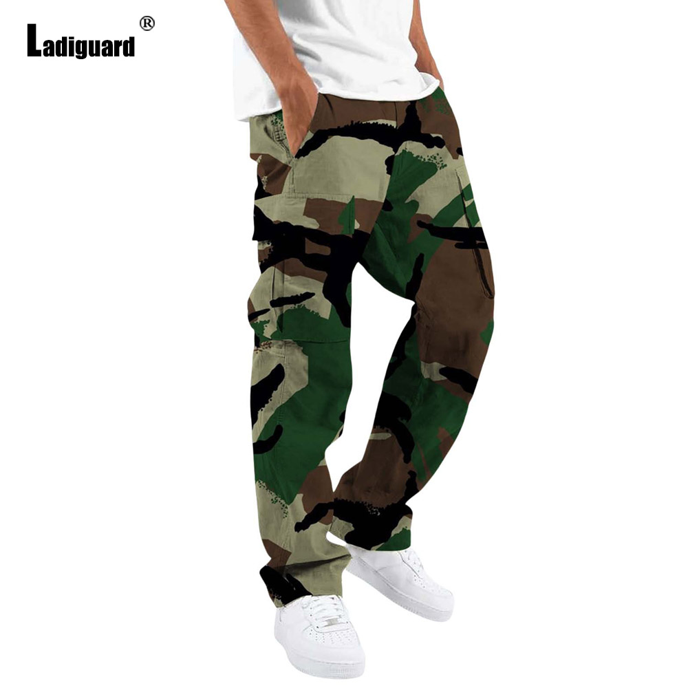 Mens Fashion Camo Pants - 2025 Heren Stand Pocket Mode Camo