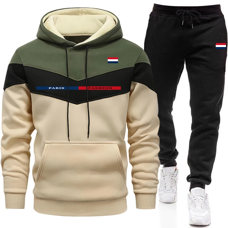Paris Fashion Men - Herfst Winter Dagelijks Casual Sport Joggingpak