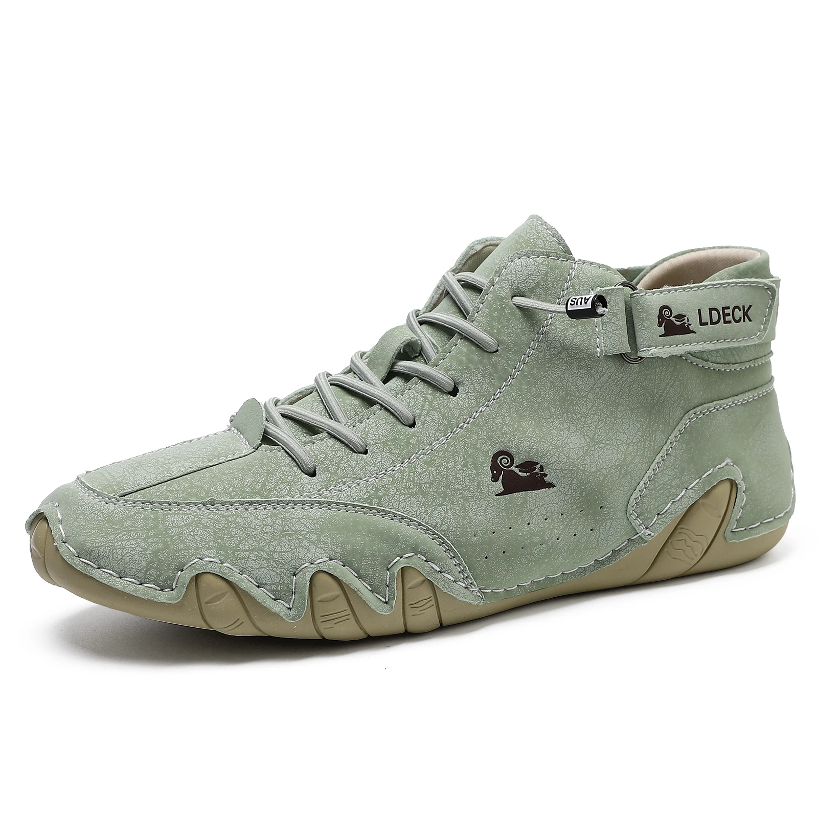 Men'S Fashion For 45 Years Old - Mannen Echt Lederen Schoenen Enkellaarsjes 2026