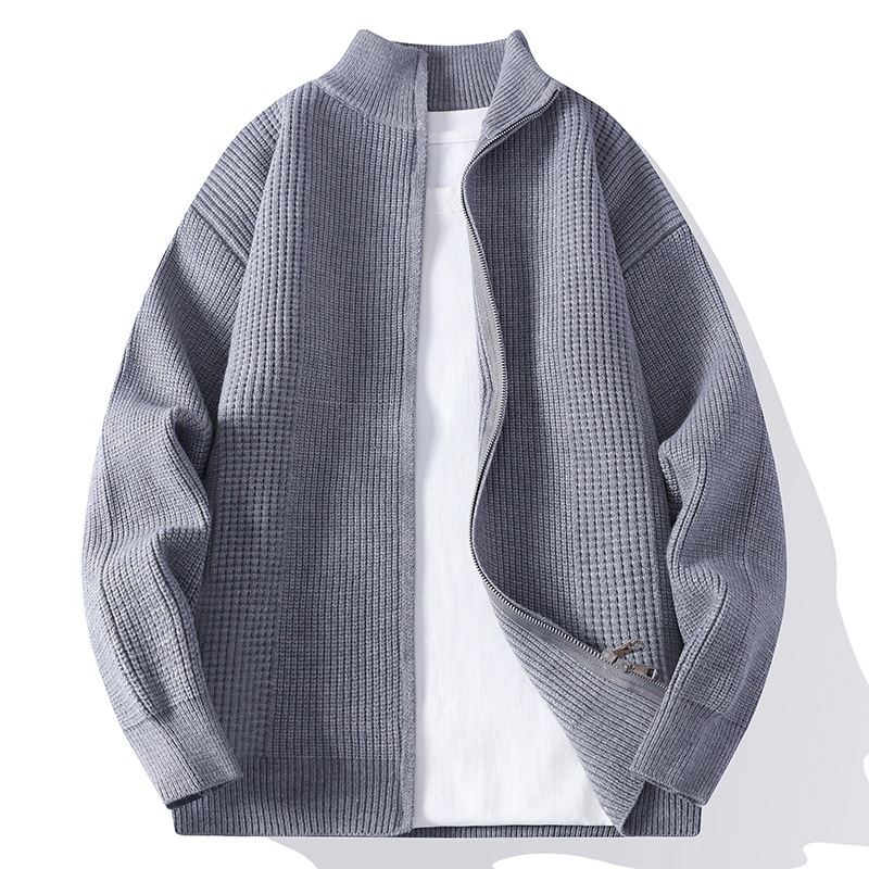 Men'S Fashion Zip Sweater - Jas, heren 2025, nieuwe stijl Heren