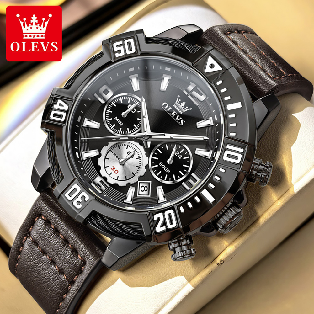 Men'S Fashion Brand - OLEVS merk origineel quartz horloge met