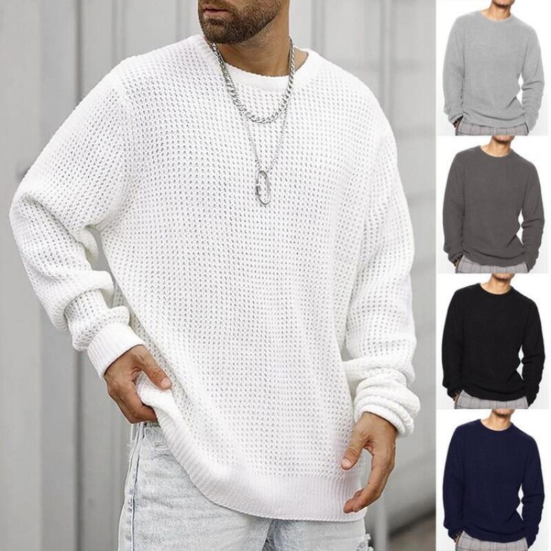 Men'S Fashion Zip Sweater - 2026 Mannen Gebreide Trui Lente Herfst
