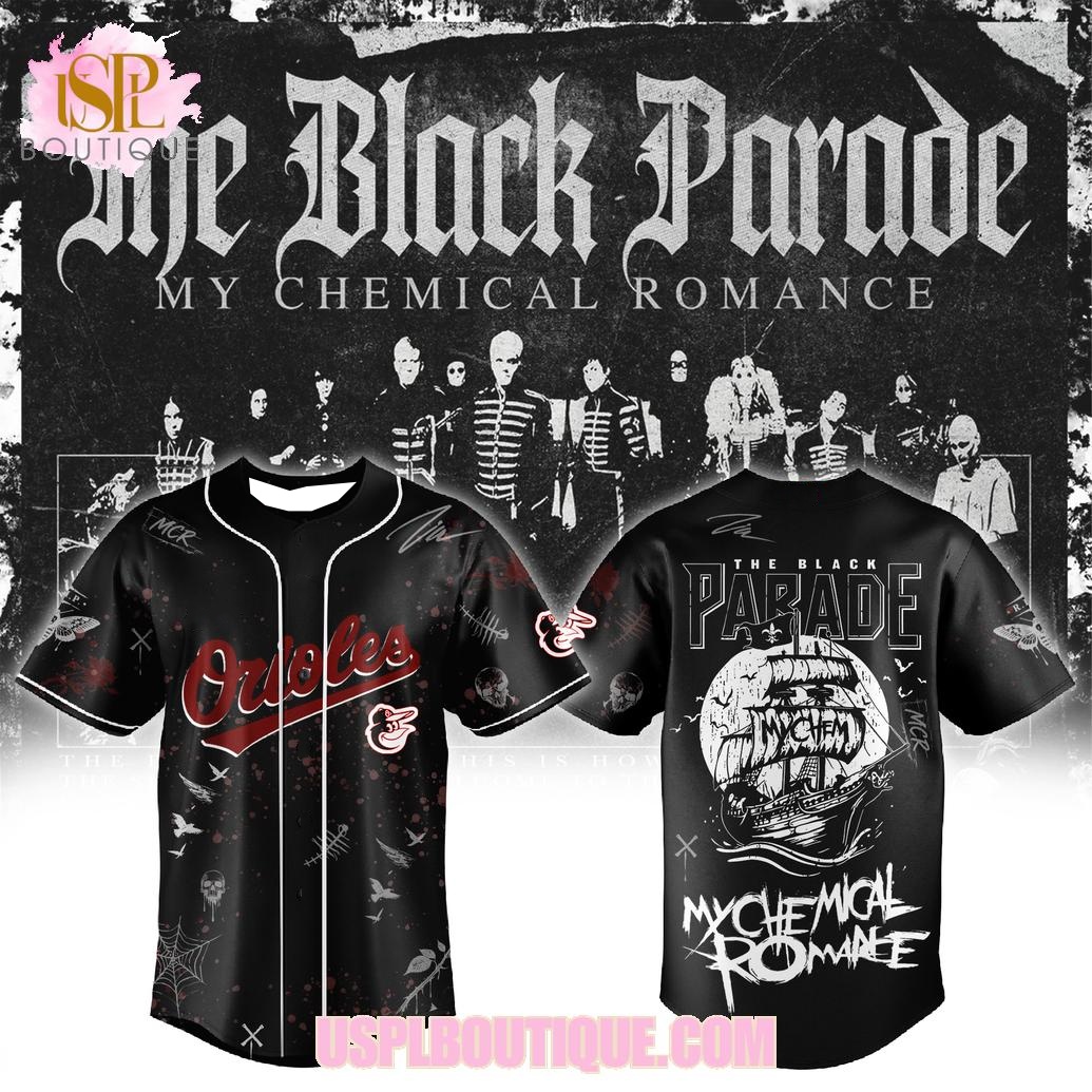 Mens Fashion Baseball Jersey - My Chemical Romance 