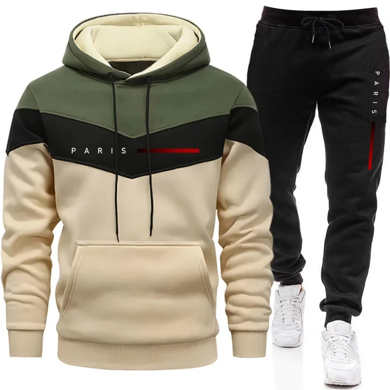 Paris Fashion Men - Paris Fashion Heren Hoodies Set Dagelijks