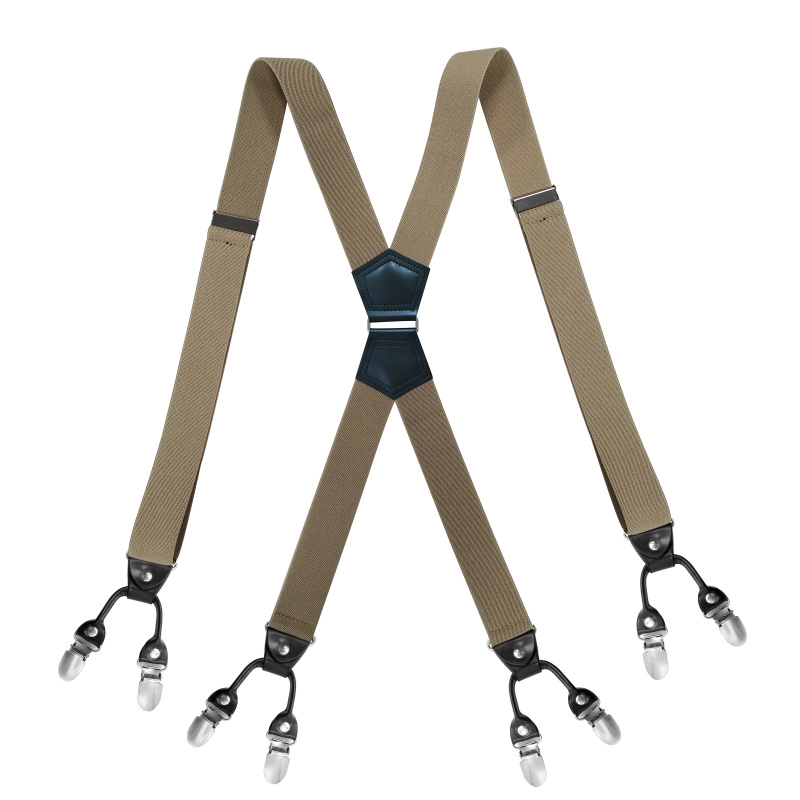 Men'S Fashion Lk - Hoogwaardige mode-bretelset met 8 clips voor