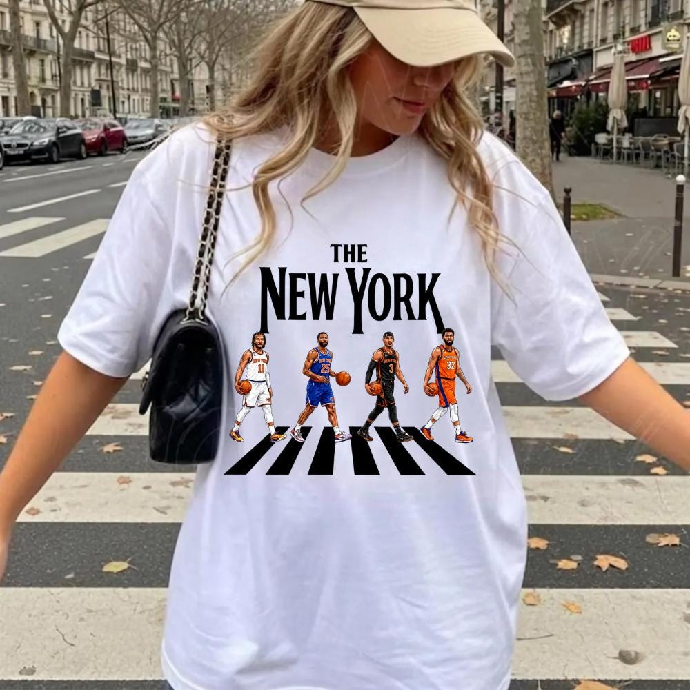 York Men'S Fashion - De New York Basketball T-shirt Knicks