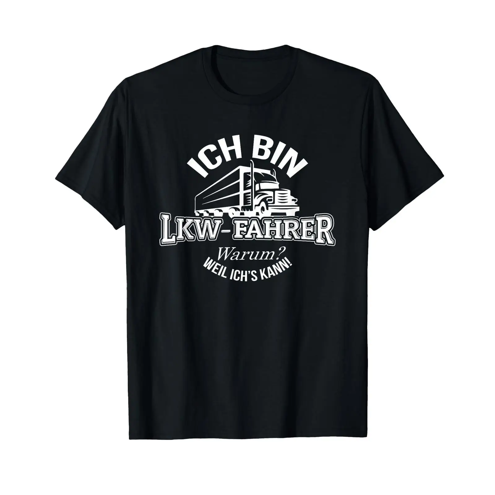 Men'S Fashion Lk - Heren T-shirt met Duitse tekst quot