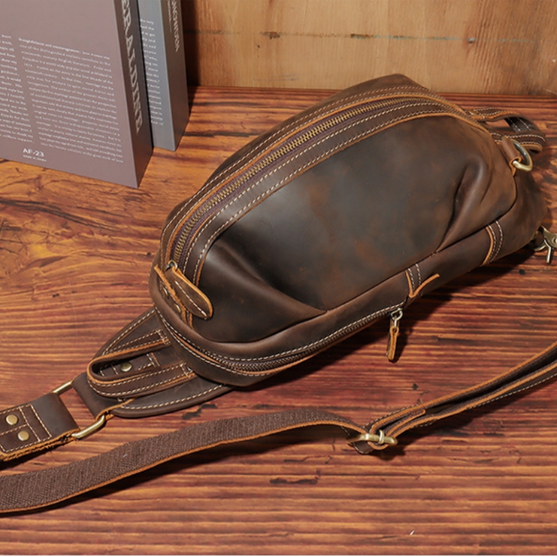 Men'S Fashion Bag - Fashion Design Luxe Heren Sling Borsttas