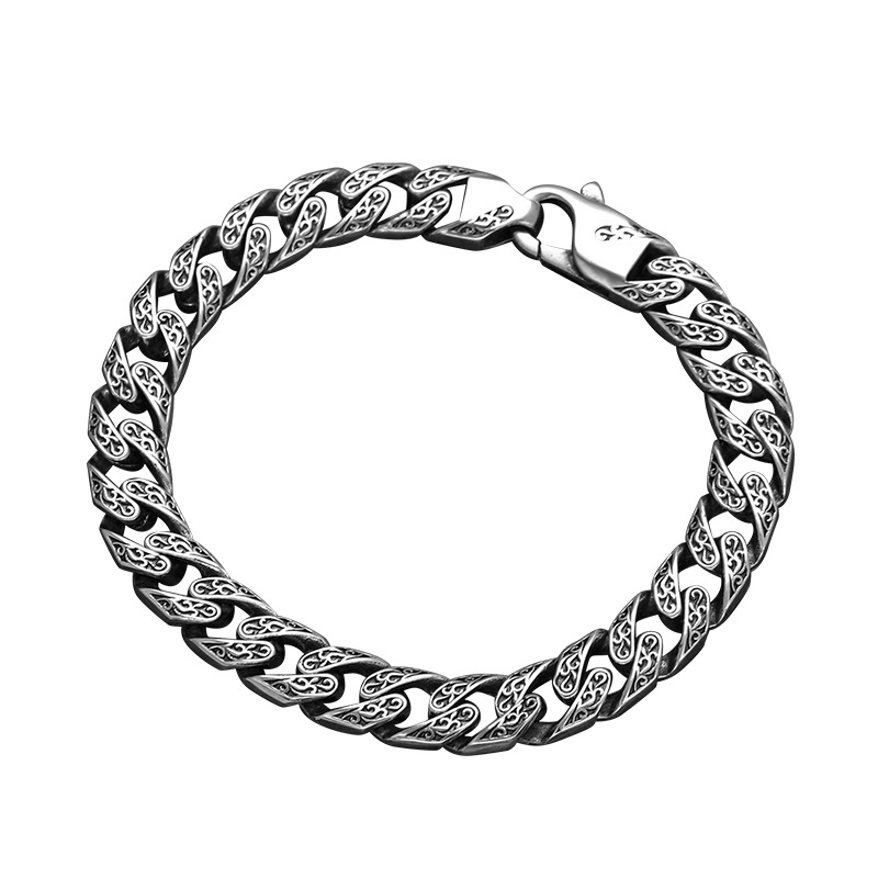 Men'S Fashion Lk - Nieuwe Cubaanse kettingarmband in Arabische stijl,