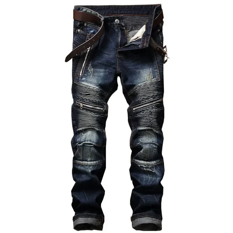 Skinny Jeans Ripped - Punk Street Style Gescheurde Skinny Jeans