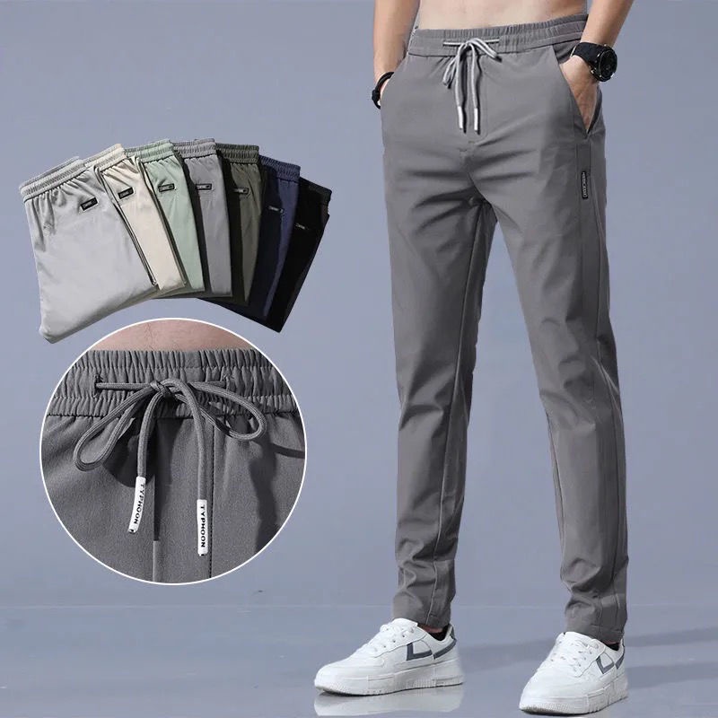 Chino Pants Men - Hot Heren Casual Broek Chino Elastische