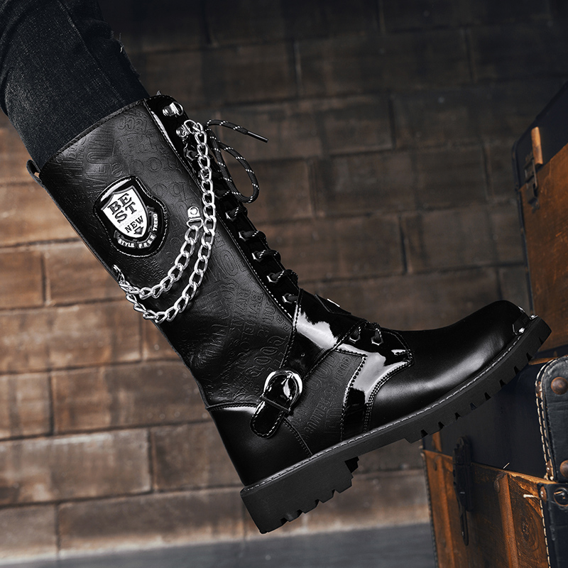 Hoge motorlaarzen voor heren,  - Men'S Fashion For 45 Years Old recensie en prijs