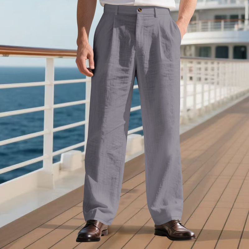 Heren High Waist Geplooide Bro - Chino Pants Men recensie en prijs