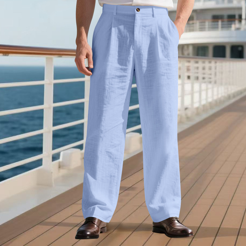 Heren High Waist Geplooide Bro - Chino Pants Men recensie en prijs