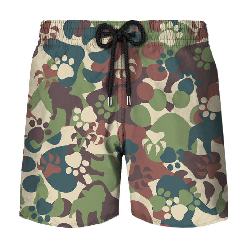 Mode Camouflage Board Shorts H - Mens Fashion Camo Pants recensie en prijs