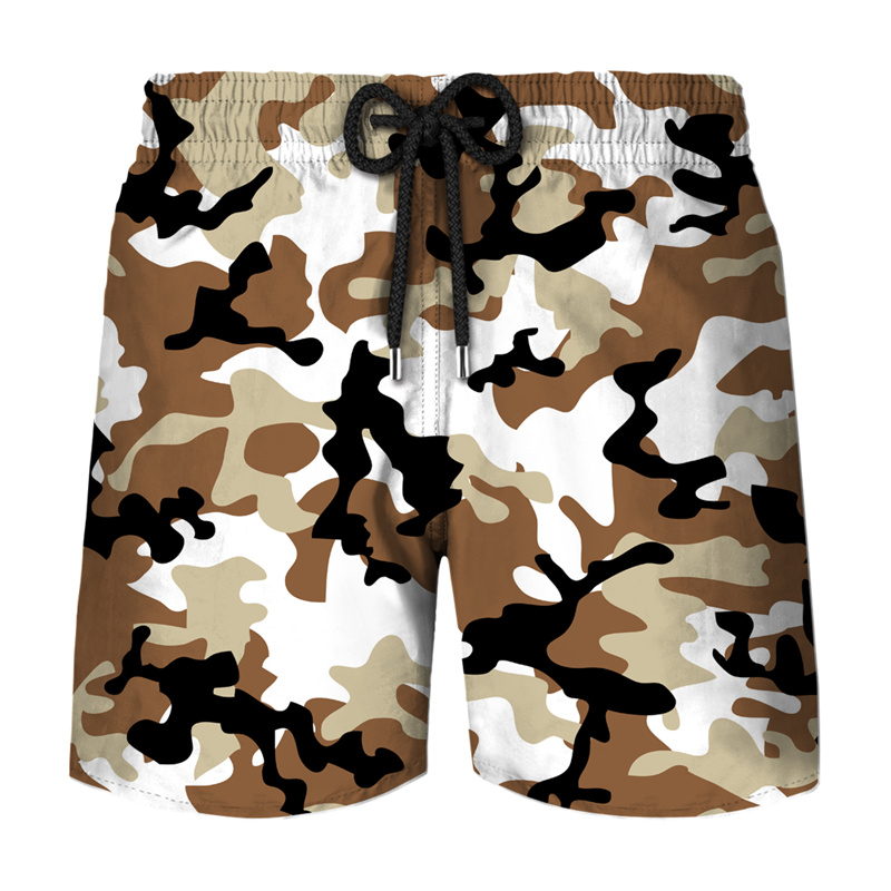 Mode Camouflage Board Shorts H - Mens Fashion Camo Pants recensie en prijs