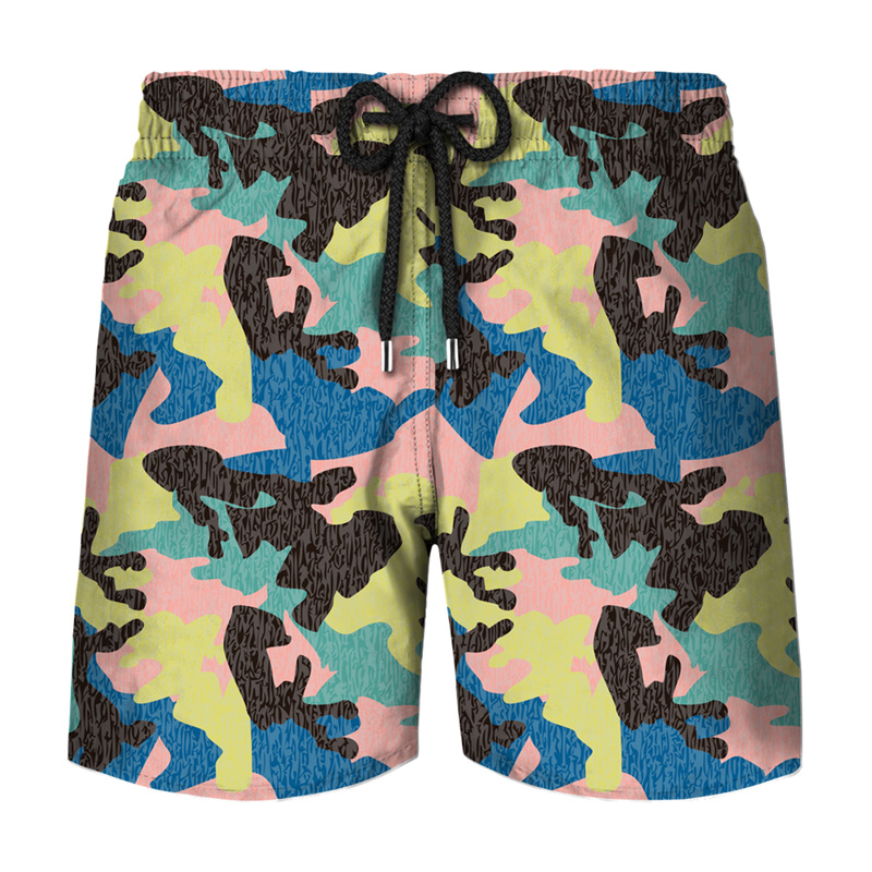 Mode Camouflage Board Shorts H - Mens Fashion Camo Pants recensie en prijs