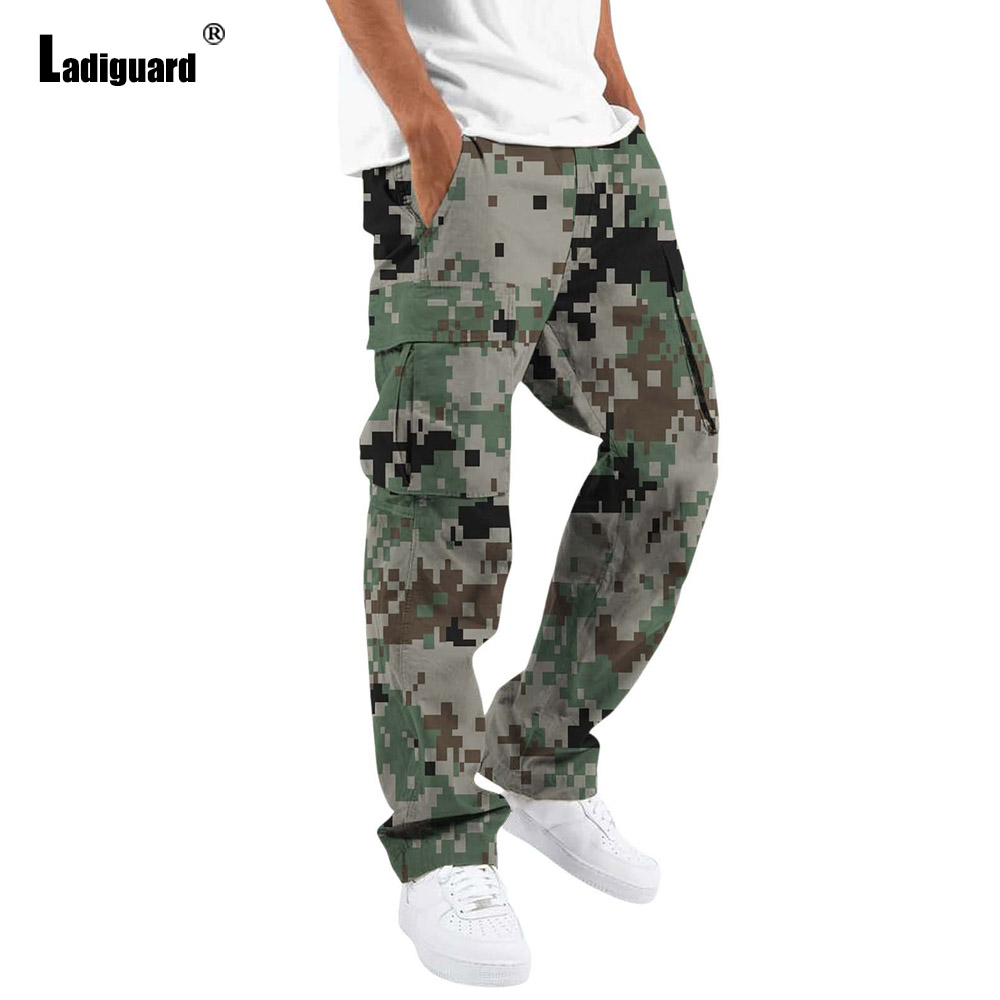 2025 Heren Stand Pocket Mode C - Mens Fashion Camo Pants recensie en prijs