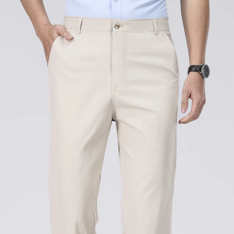 Heren gewassen twill katoenen  - Chino Pants Men recensie en prijs