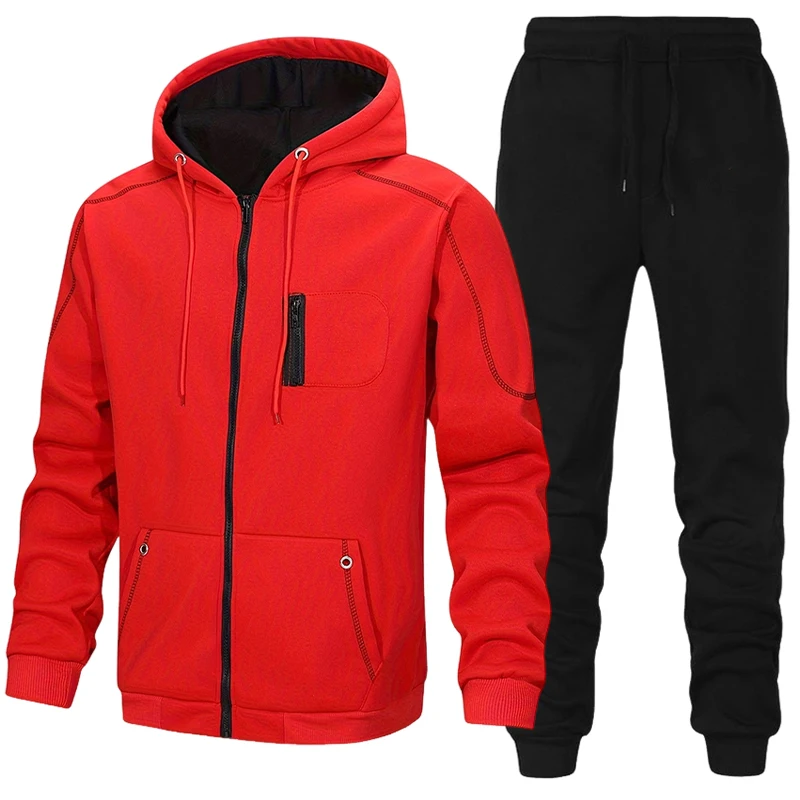 Modieus Heren Trainingspak Cas - Men'S Fashion Zipper Jacket recensie en prijs