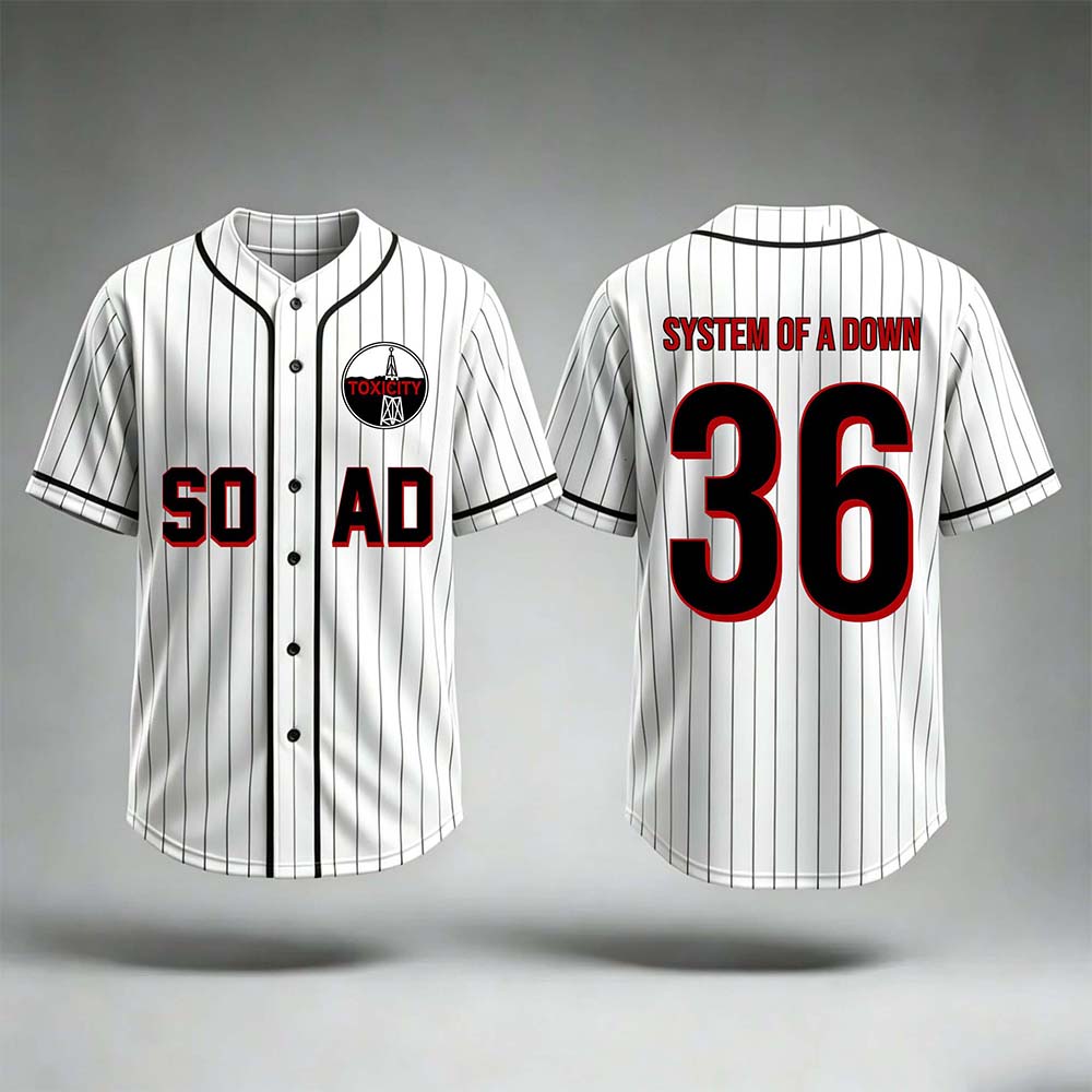 System of A Down Baseball Jers - Mens Fashion Baseball Jersey recensie en prijs