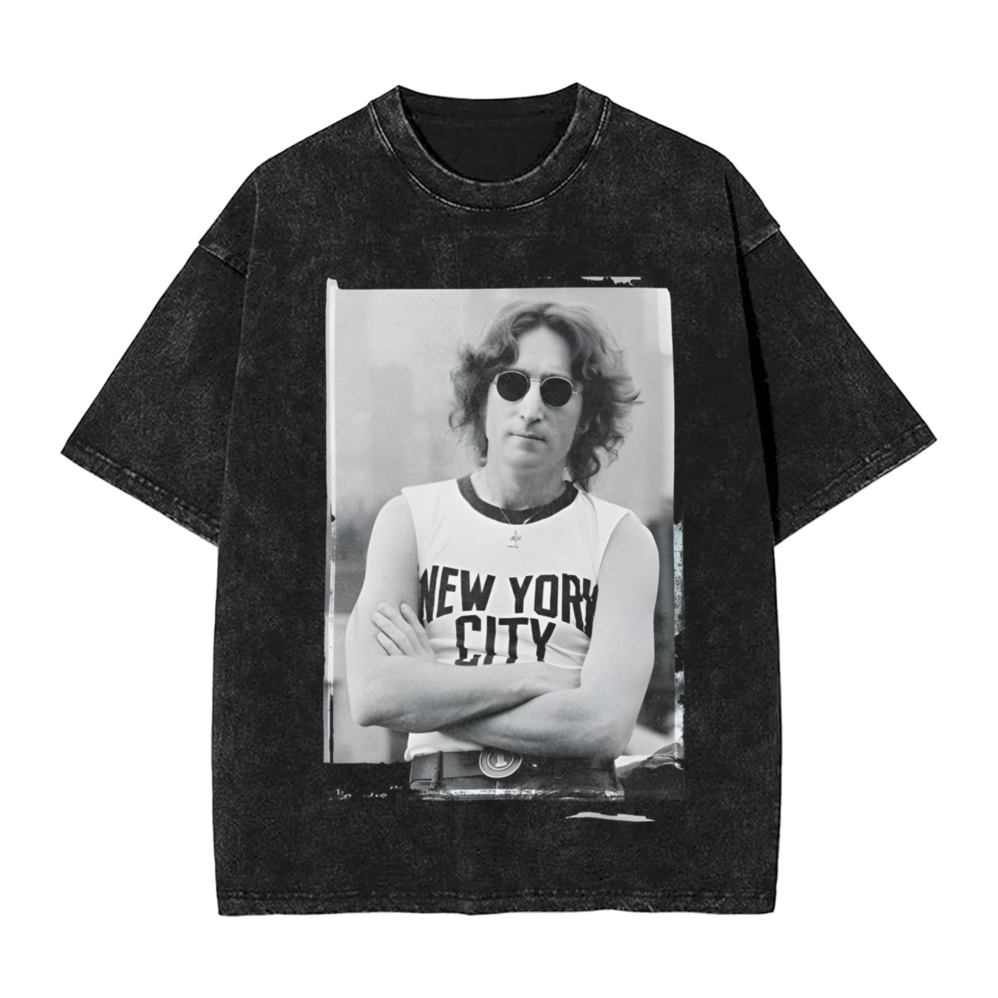 Harajuku gewassen shirt John L - York Men'S Fashion recensie en prijs