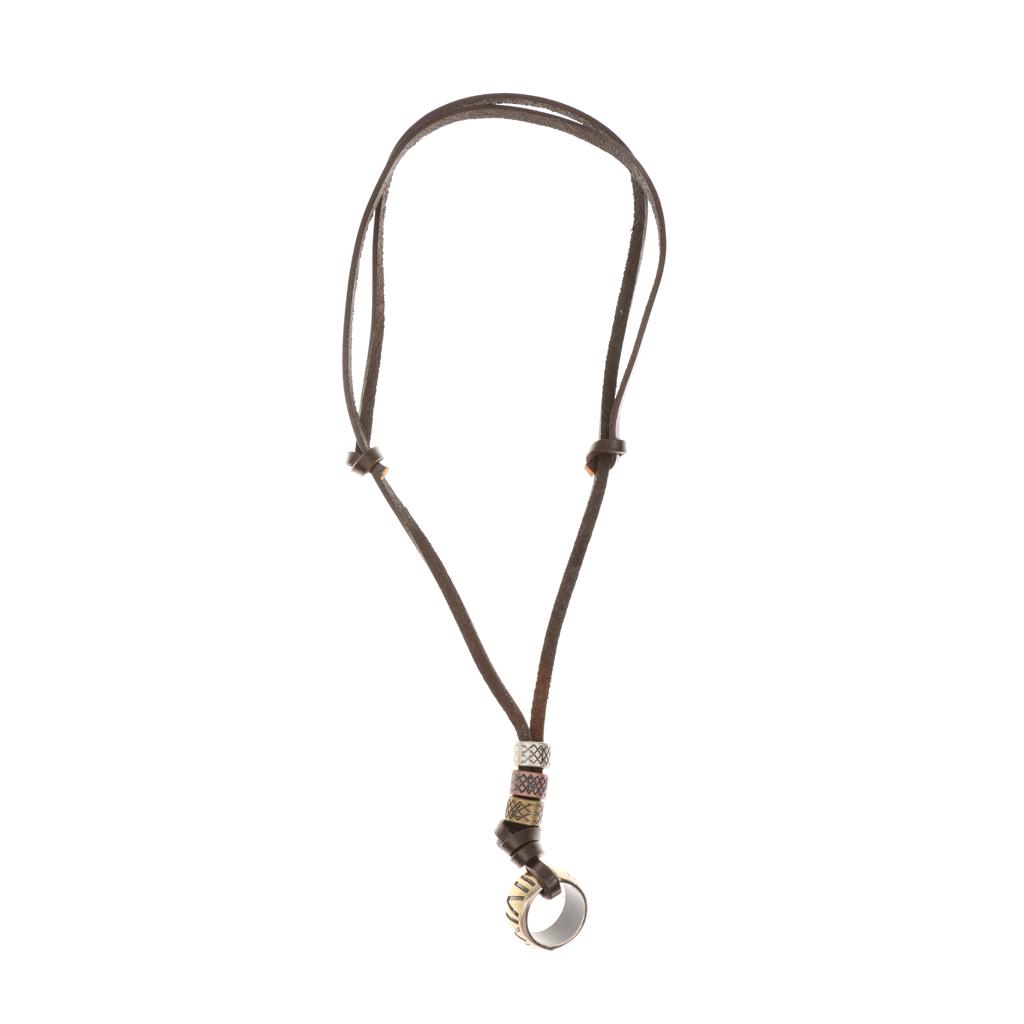 Modieuze leren ketting voor he - Men'S Fashion Night Out recensie en prijs
