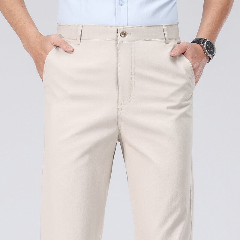 Heren katoenen broeken, zakeli - Chino Pants Men recensie en prijs