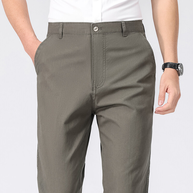 Heren katoenen broeken, zakeli - Chino Pants Men recensie en prijs