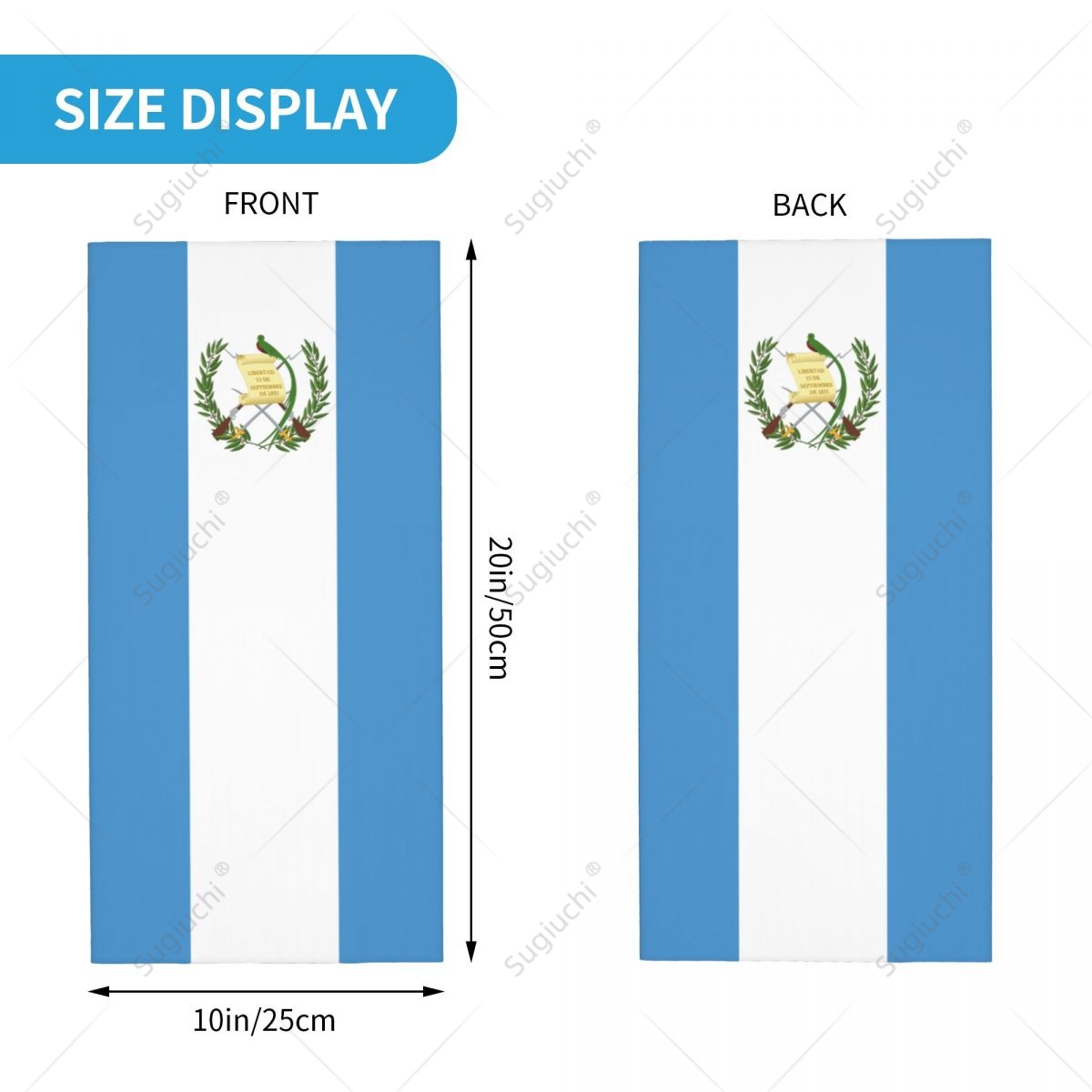 Unisex Guatemala Vlag Halsdoek - Men'S Fashion Guatemala recensie en prijs