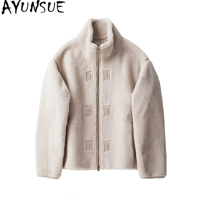 Ayunsue Natuurlijke Merino Sch - Men'S Fashion Zipper Jacket recensie en prijs