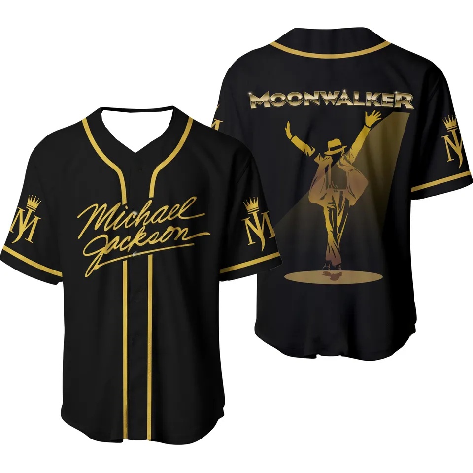 2026 Michael Jackson Moonwalke - Mens Fashion Baseball Jersey recensie en prijs