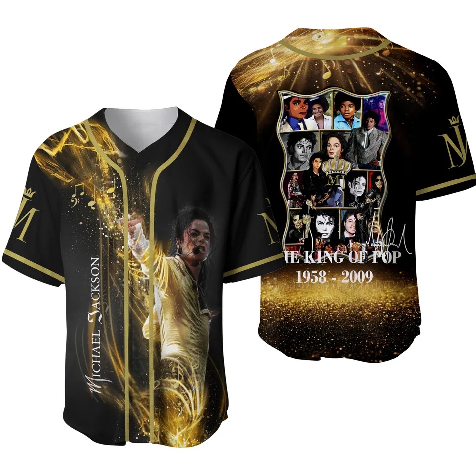 2026 Michael Jackson Moonwalke - Mens Fashion Baseball Jersey recensie en prijs