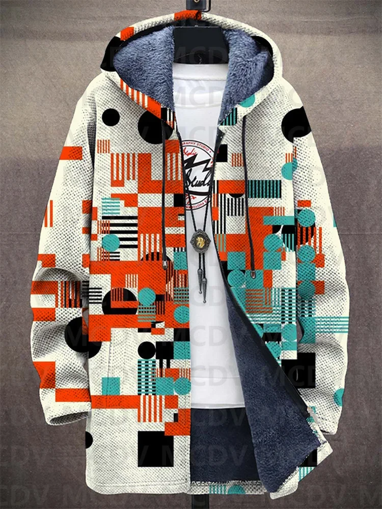 Unisex Retro Etnisch Patroon P - Men'S Fashion Zip Sweater recensie en prijs