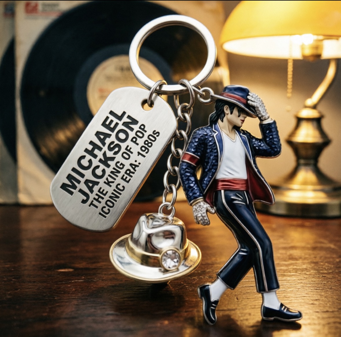Michael Jackson sleutelhanger, - Men Fashion King recensie en prijs