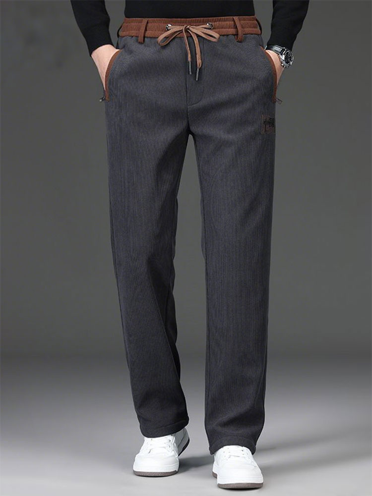 Fleece dikkere winterchino bro - Chino Pants Men recensie en prijs