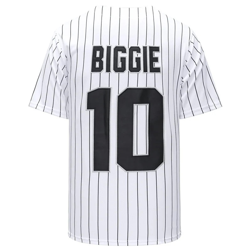 Film # 10 Bad Boy BIGGIE Baseb - Mens Fashion Baseball Jersey recensie en prijs
