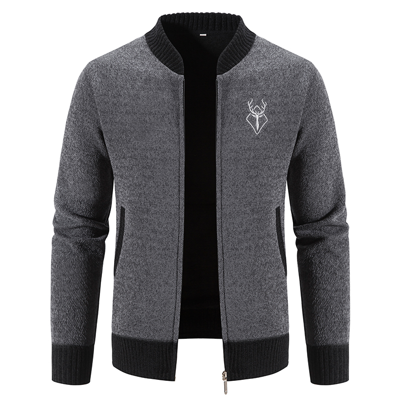 Grote maten heren gebreid vest - Men'S Fashion Zip Sweater recensie en prijs