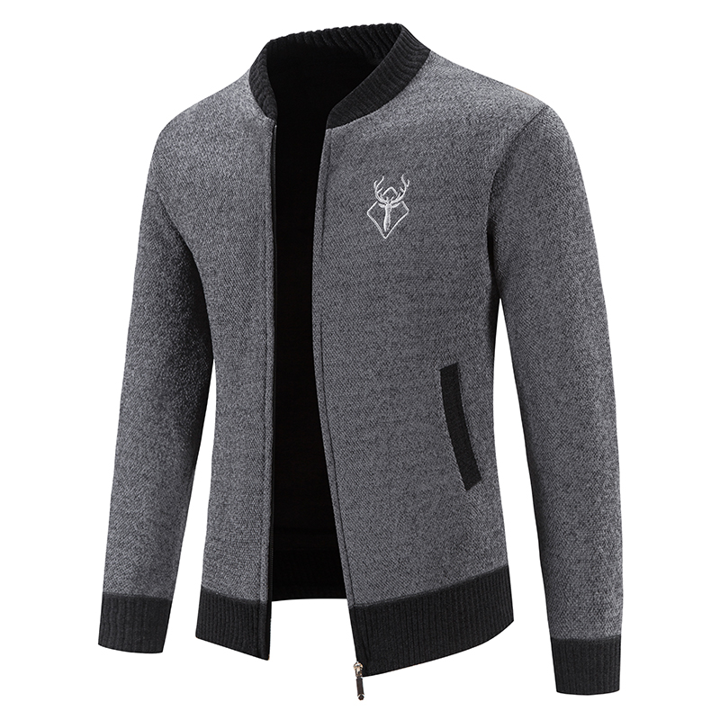Grote maten heren gebreid vest - Men'S Fashion Zip Sweater recensie en prijs