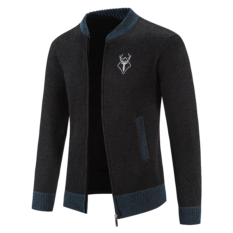 Grote maten heren gebreid vest - Men'S Fashion Zip Sweater recensie en prijs