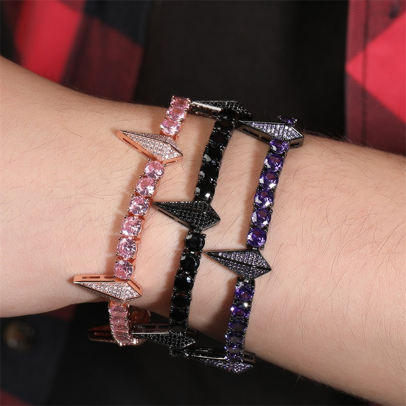 8 inch punk hiphop spiked armb - Men'S Fashion Night Out recensie en prijs
