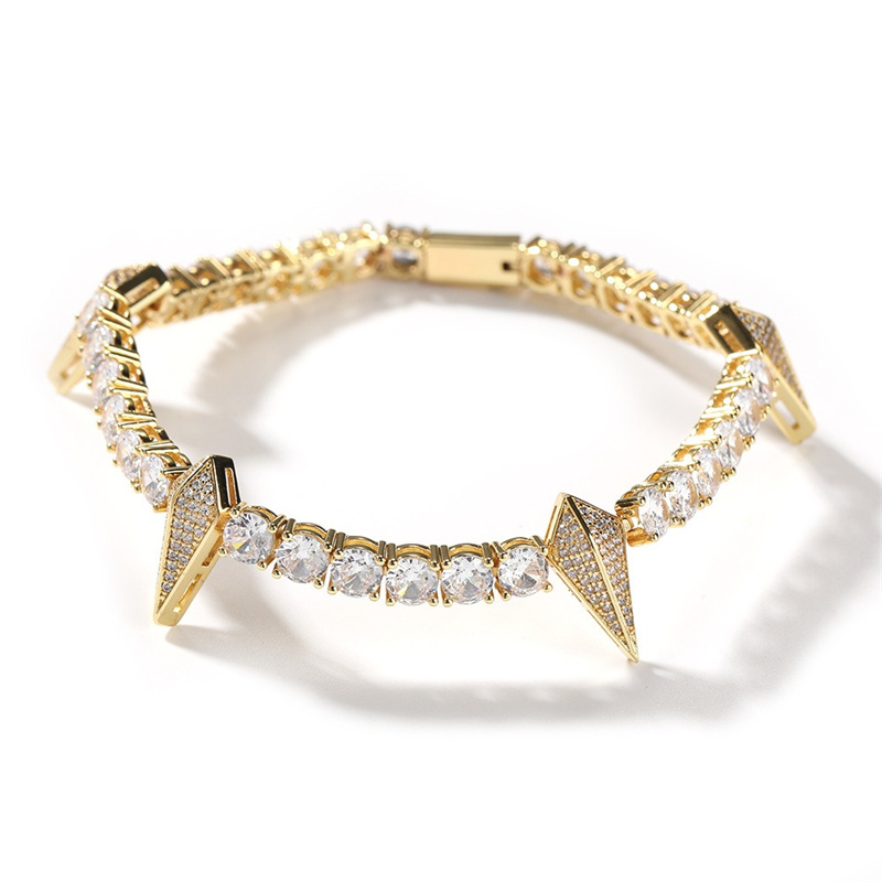 8 inch punk hiphop spiked armb - Men'S Fashion Night Out recensie en prijs