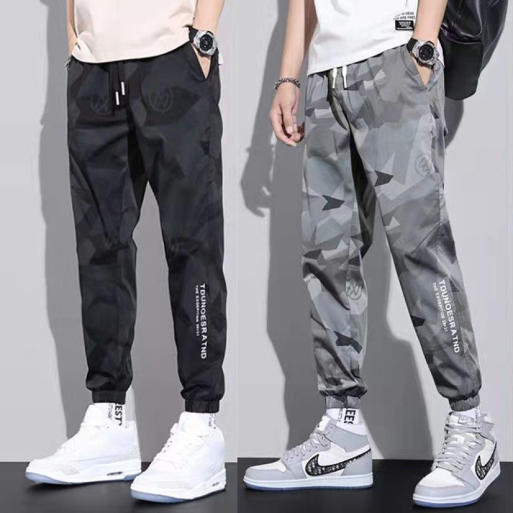 Heren Camo Joggers Zomer Dunne - Mens Fashion Camo Pants recensie en prijs